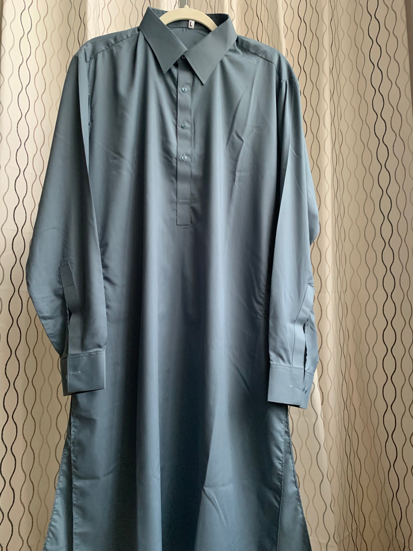 Introducing first time Online Custom Tailored Shalwar Kameez for Men. Send us your Desire Size and we will Stitch it for you! Contact us anytime at info@SaharaModestwear.com, we will be glad to answer your questions.
