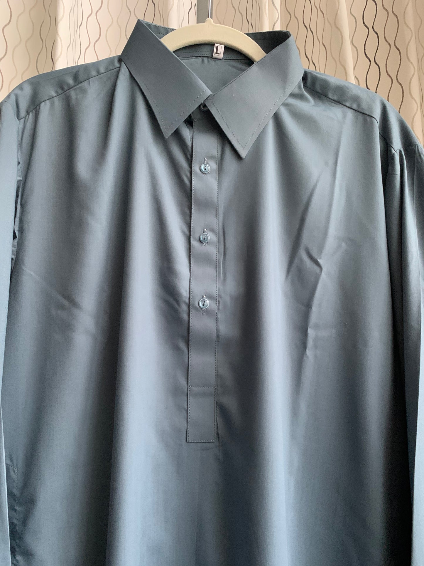 Introducing first time Online Custom Tailored Shalwar Kameez for Men. Send us your Desire Size and we will Stitch it for you! Contact us anytime at info@SaharaModestwear.com, we will be glad to answer your questions.