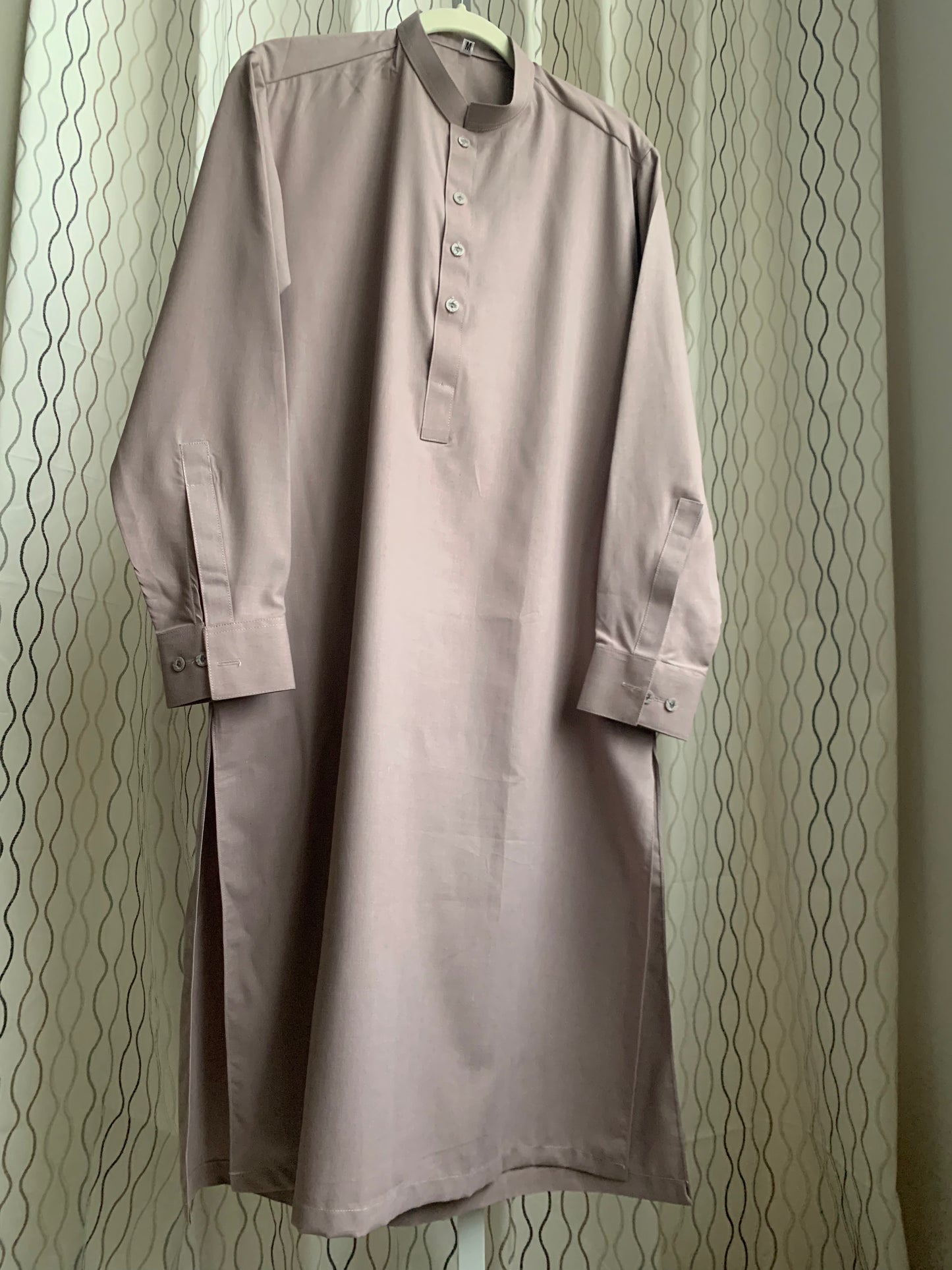 Introducing first time Online Custom Tailored Shalwar Kameez for Men. Send us your Desire Size and we will Stitch it for you! Contact us anytime at info@SaharaModestwear.com, we will be glad to answer your questions.