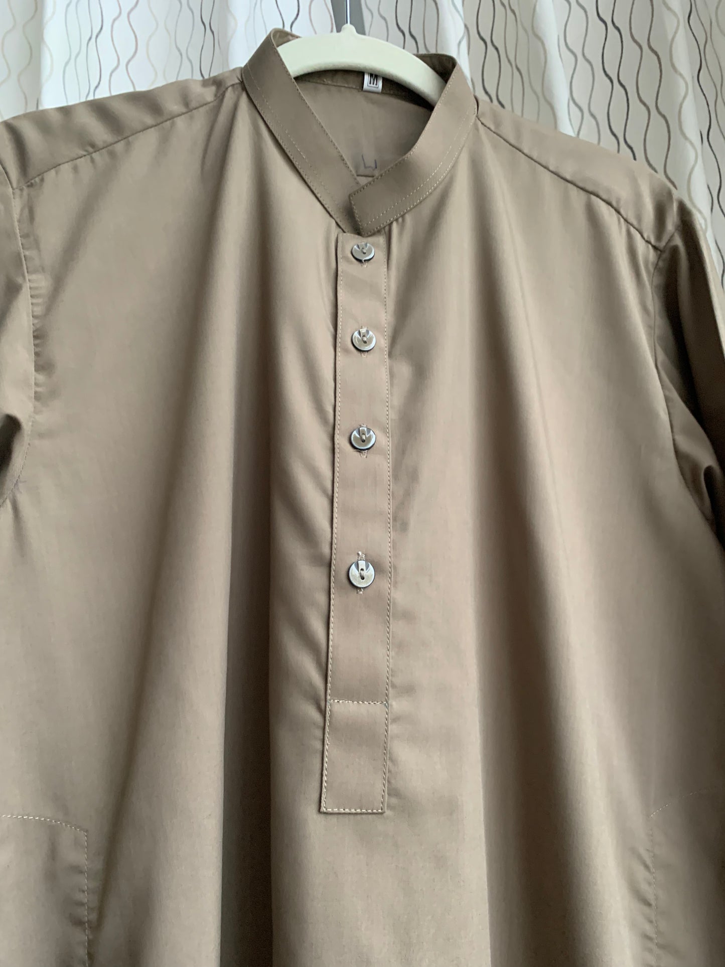 Introducing first time Online Custom Tailored Shalwar Kameez for Men. Send us your Desire Size and we will Stitch it for you! Contact us anytime at info@SaharaModestwear.com, we will be glad to answer your questions.