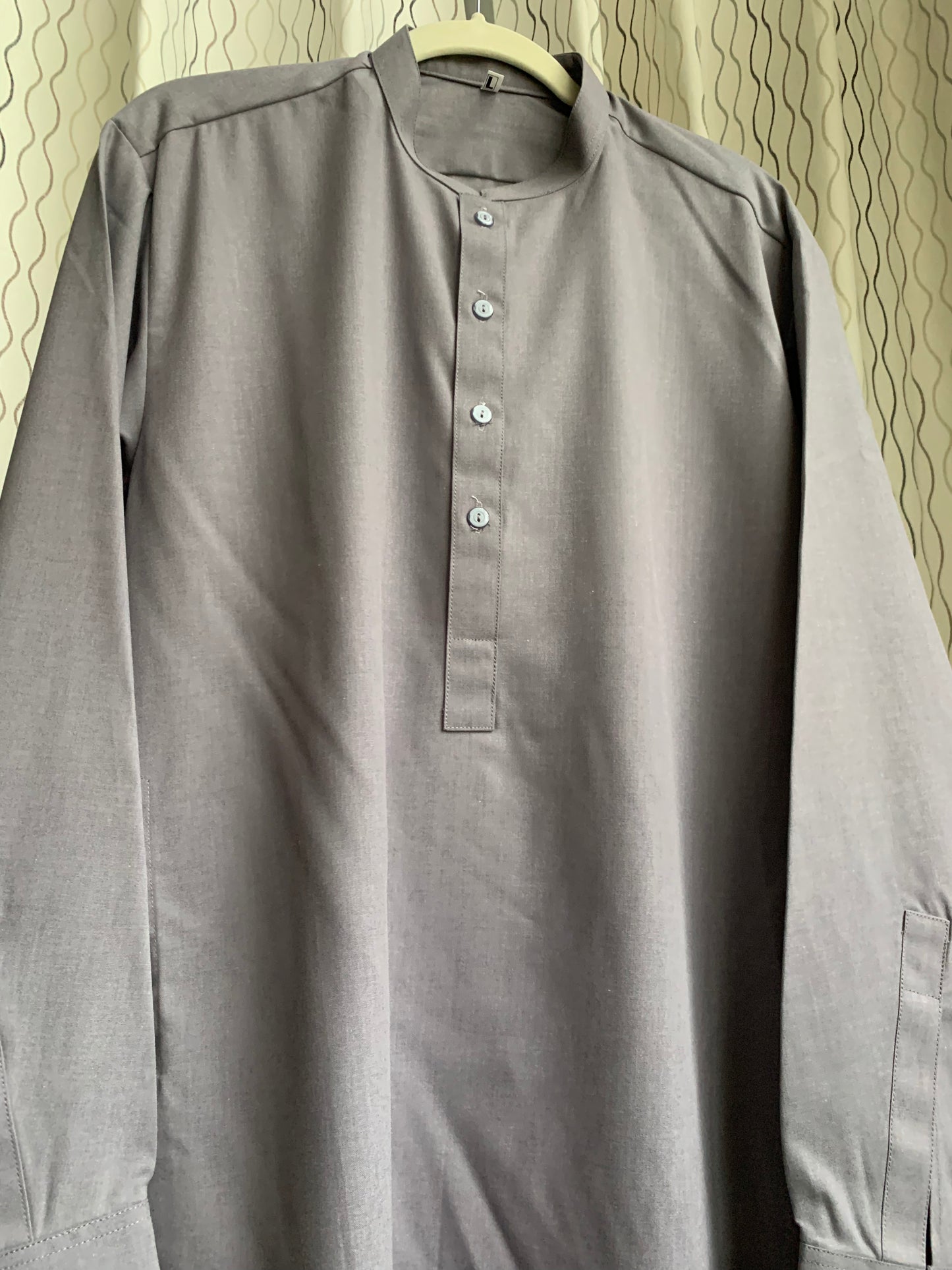 Introducing first time Online Custom Tailored Shalwar Kameez for Men. Send us your Desire Size and we will Stitch it for you! Contact us anytime at info@SaharaModestwear.com, we will be glad to answer your questions.