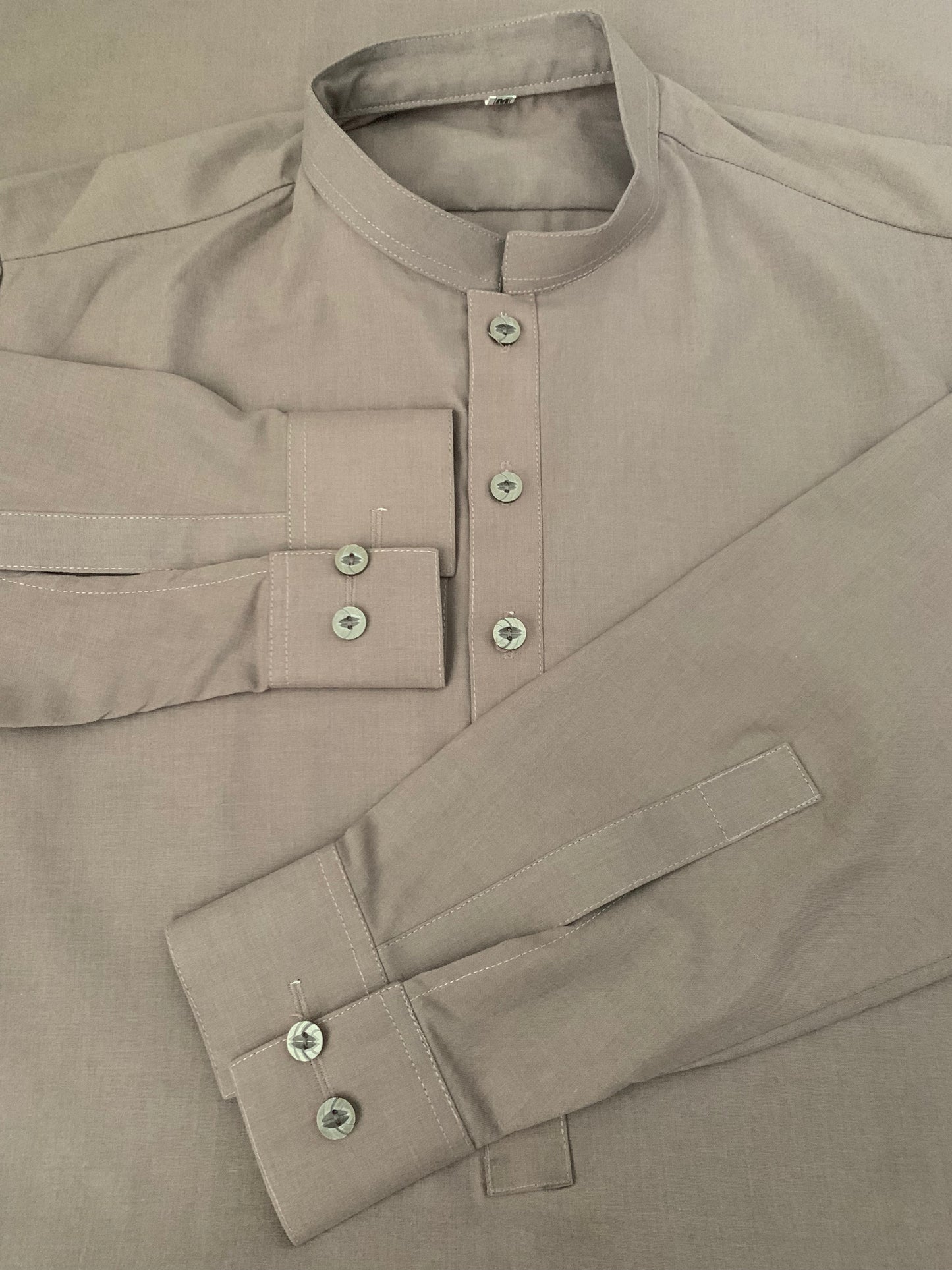 Introducing first time Online Custom Tailored Shalwar Kameez for Men. Send us your Desire Size and we will Stitch it for you! Contact us anytime at info@SaharaModestwear.com, we will be glad to answer your questions.