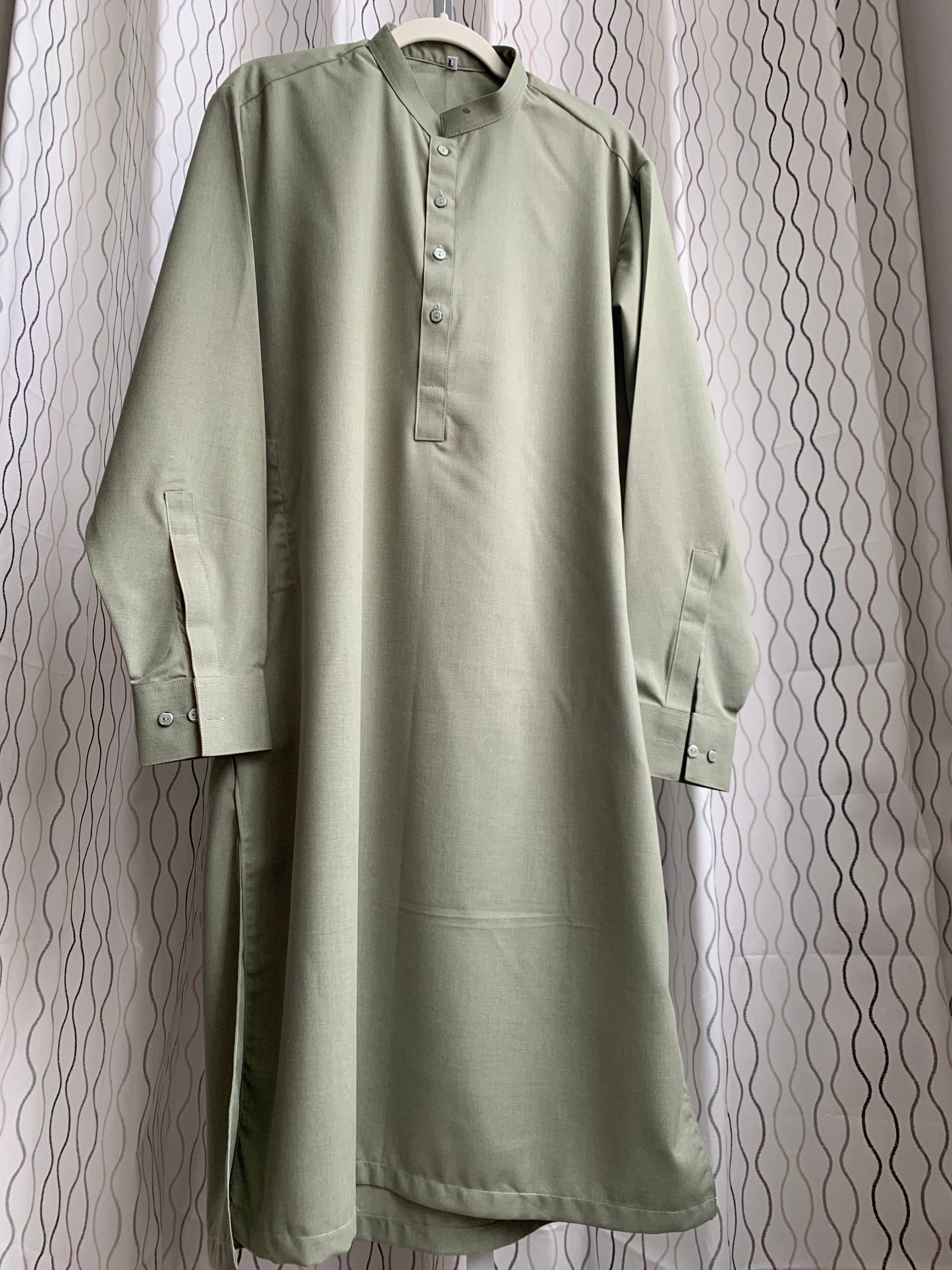 Introducing first time Online Custom Tailored Shalwar Kameez for Men. Send us your Desire Size and we will Stitch it for you! Contact us anytime at info@SaharaModestwear.com, we will be glad to answer your questions.
