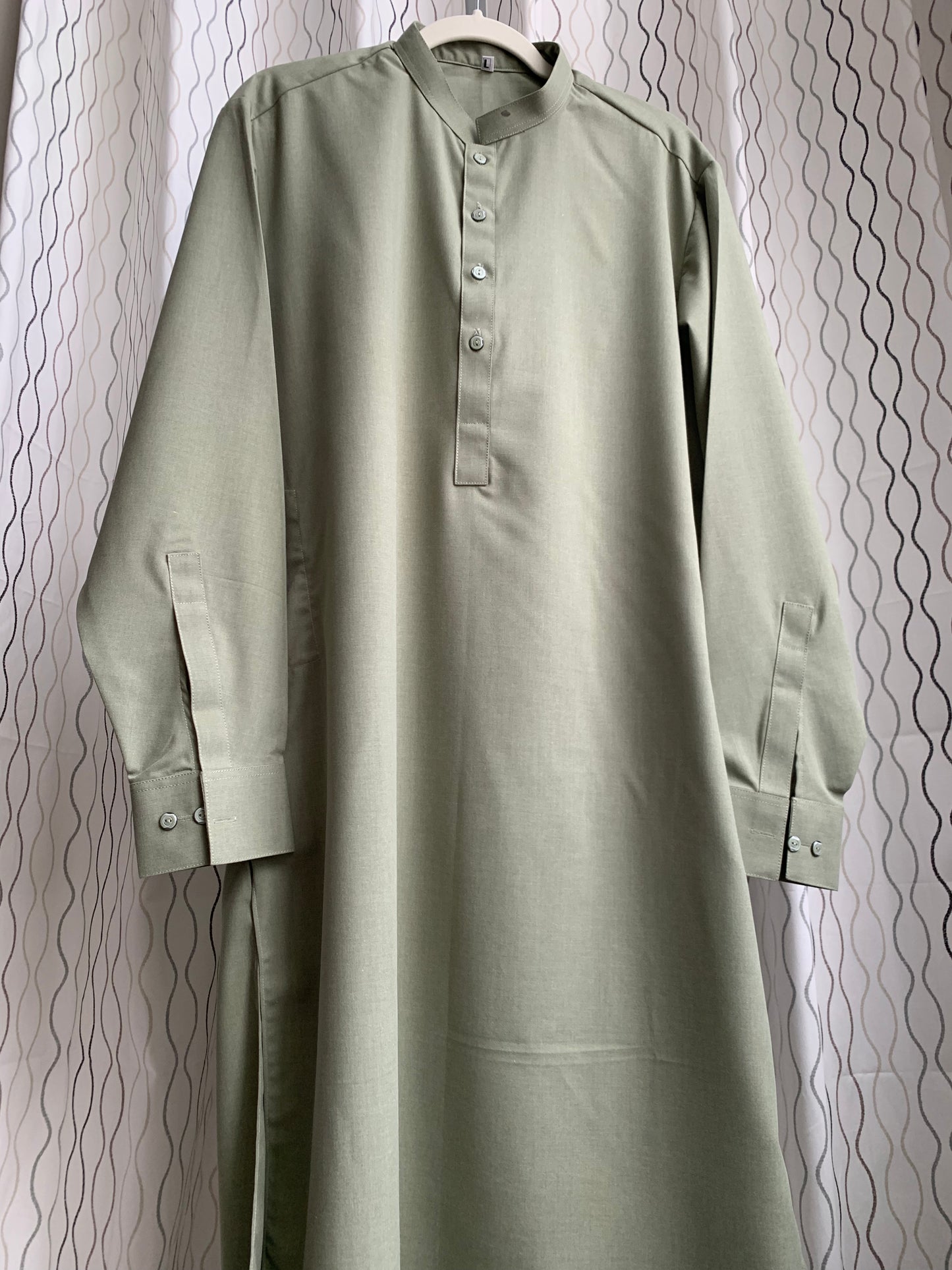 Introducing first time Online Custom Tailored Shalwar Kameez for Men. Send us your Desire Size and we will Stitch it for you! Contact us anytime at info@SaharaModestwear.com, we will be glad to answer your questions.