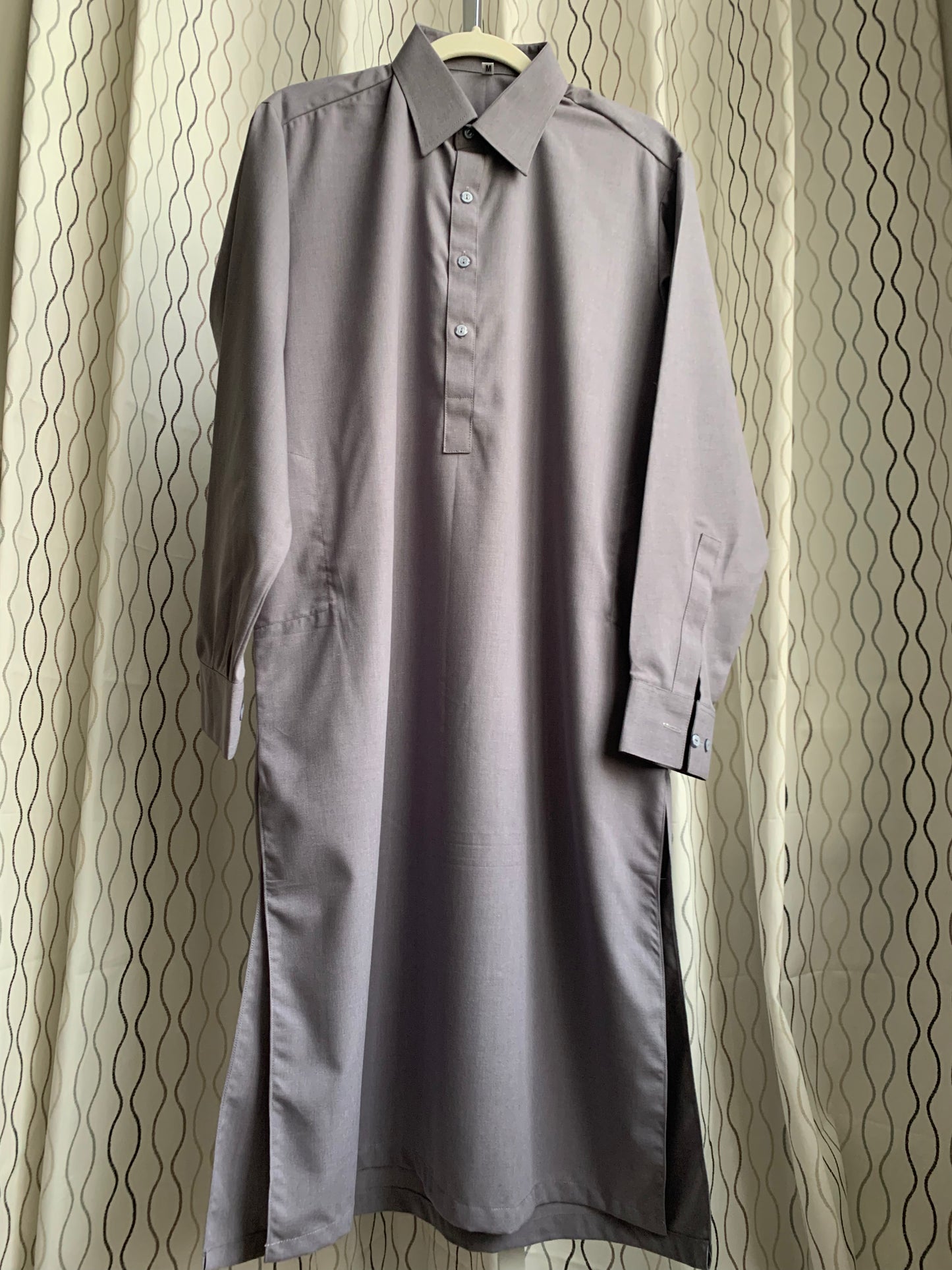 Introducing first time Online Custom Tailored Shalwar Kameez for Men. Send us your Desire Size and we will Stitch it for you! Contact us anytime at info@SaharaModestwear.com, we will be glad to answer your questions.