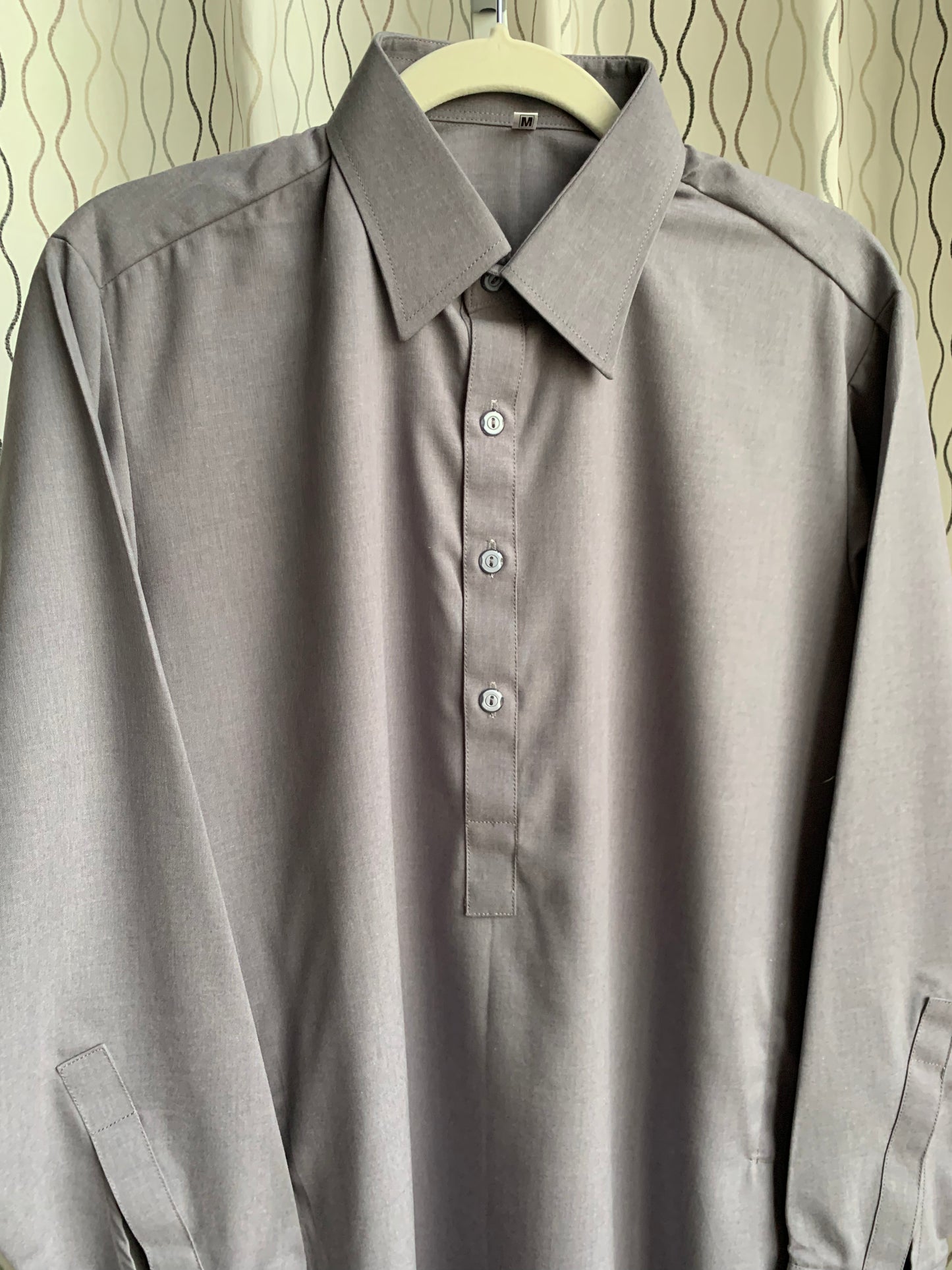 Introducing first time Online Custom Tailored Shalwar Kameez for Men. Send us your Desire Size and we will Stitch it for you! Contact us anytime at info@SaharaModestwear.com, we will be glad to answer your questions.