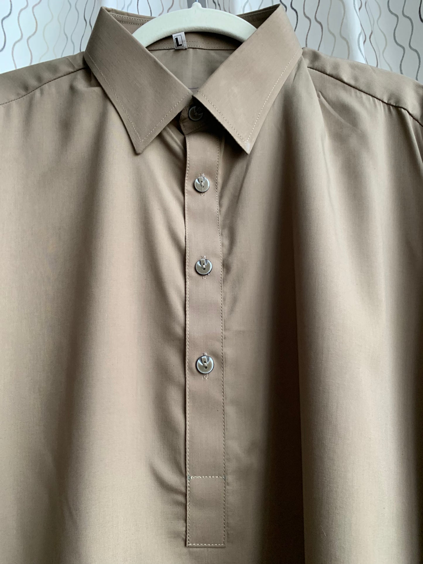 Introducing first time Online Custom Tailored Shalwar Kameez for Men. Send us your Desire Size and we will Stitch it for you! Contact us anytime at info@SaharaModestwear.com, we will be glad to answer your questions.