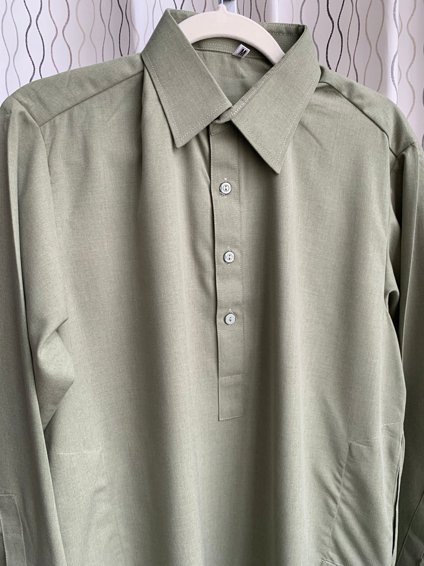 Introducing first time Online Custom Tailored Shalwar Kameez for Men. Send us your Desire Size and we will Stitch it for you! Contact us anytime at info@SaharaModestwear.com, we will be glad to answer your questions.