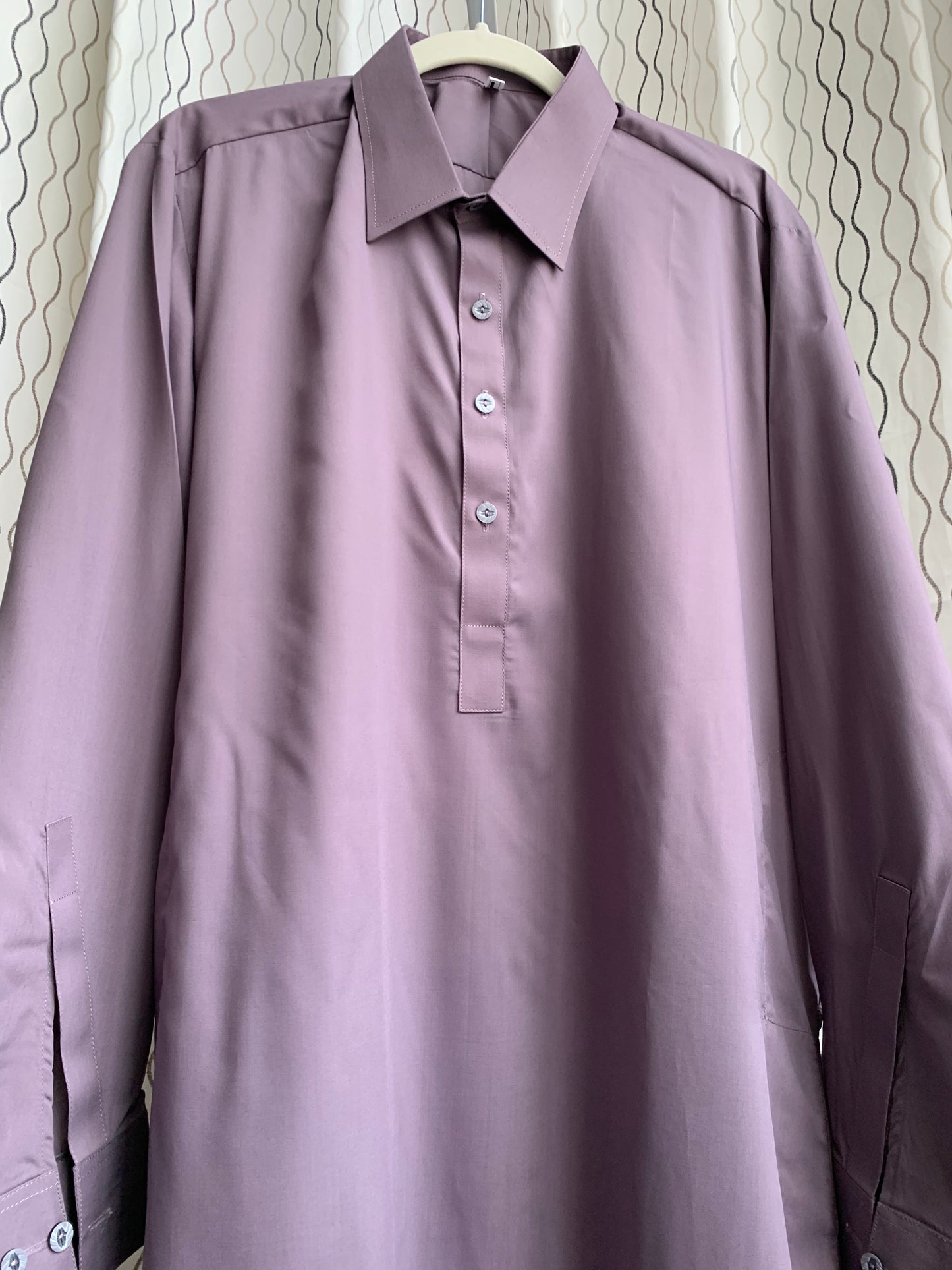Introducing first time Online Custom Tailored Shalwar Kameez for Men. Send us your Desire Size and we will Stitch it for you! Contact us anytime at info@SaharaModestwear.com, we will be glad to answer your questions.