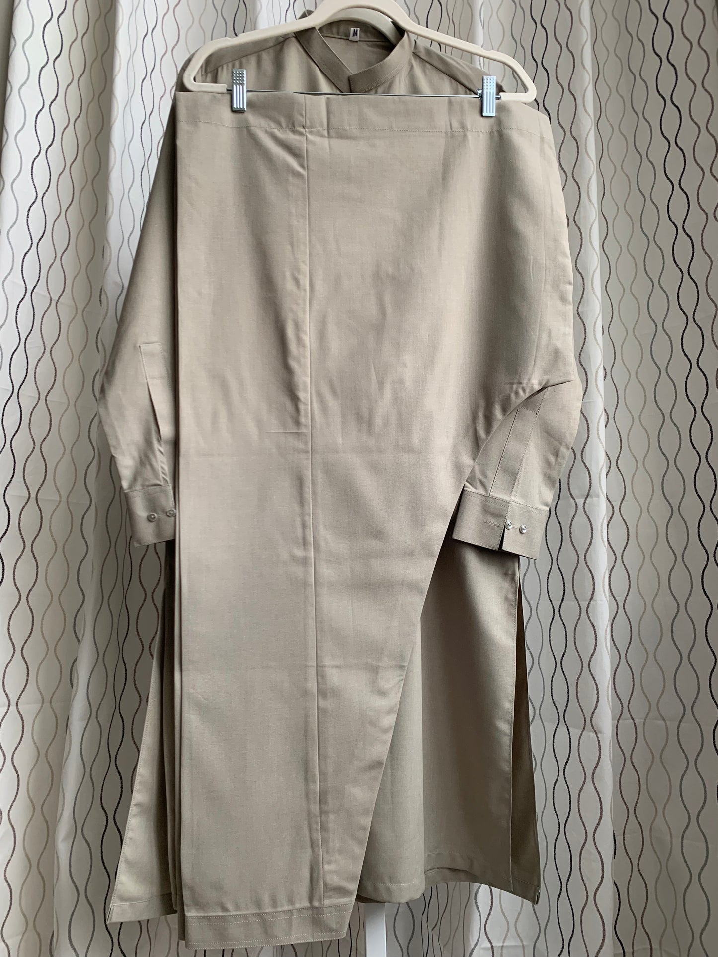 Introducing first time Online Custom Tailored Shalwar Kameez for Men. Send us your Desire Size and we will Stitch it for you! Contact us anytime at info@SaharaModestwear.com, we will be glad to answer your questions.