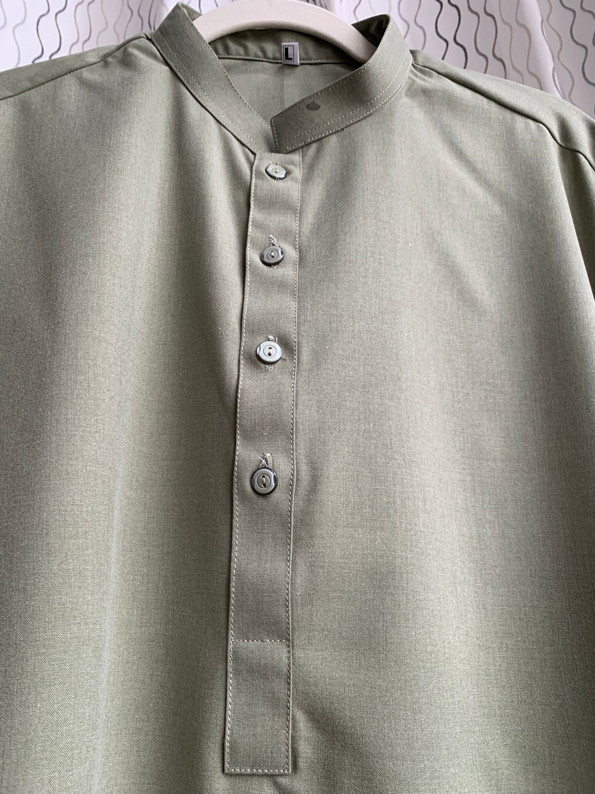 Introducing first time Online Custom Tailored Shalwar Kameez for Men. Send us your Desire Size and we will Stitch it for you! Contact us anytime at info@SaharaModestwear.com, we will be glad to answer your questions. 