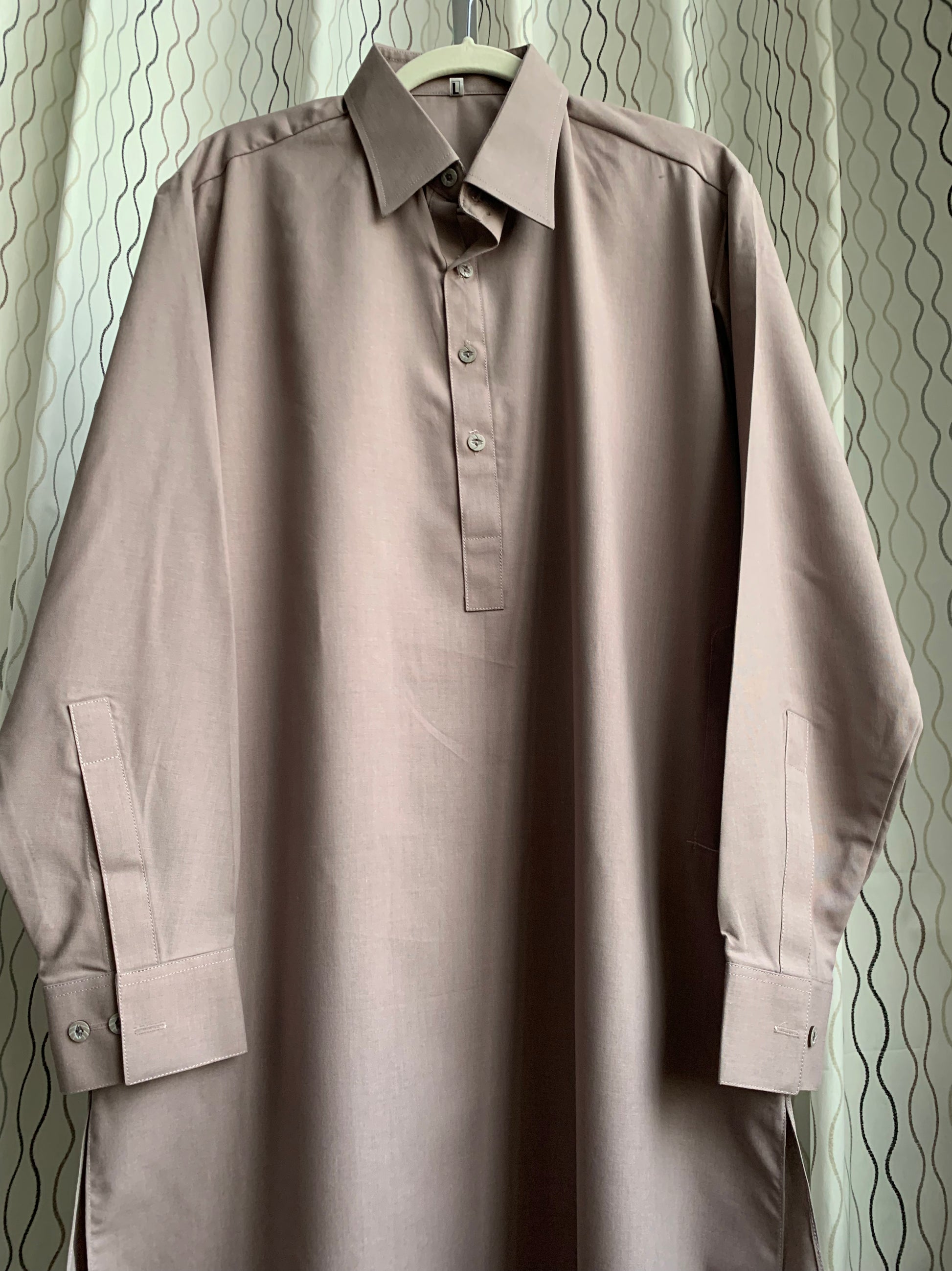 Introducing first time Online Custom Tailored Shalwar Kameez for Men. Send us your Desire Size and we will Stitch it for you! Contact us anytime at info@SaharaModestwear.com, we will be glad to answer your questions. 