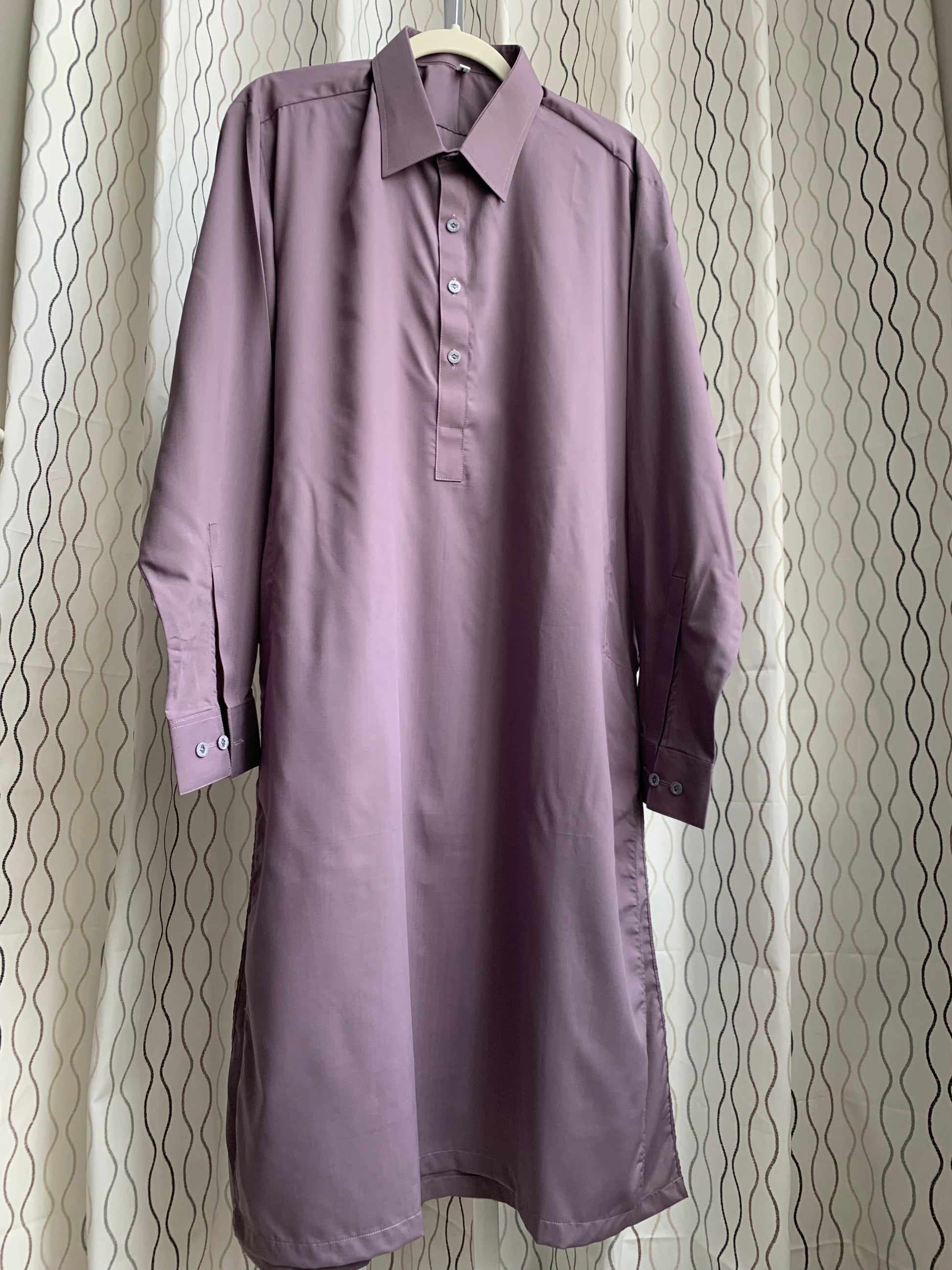 Introducing first time Online Custom Tailored Shalwar Kameez for Men. Send us your Desire Size and we will Stitch it for you! Contact us anytime at info@SaharaModestwear.com, we will be glad to answer your questions. 