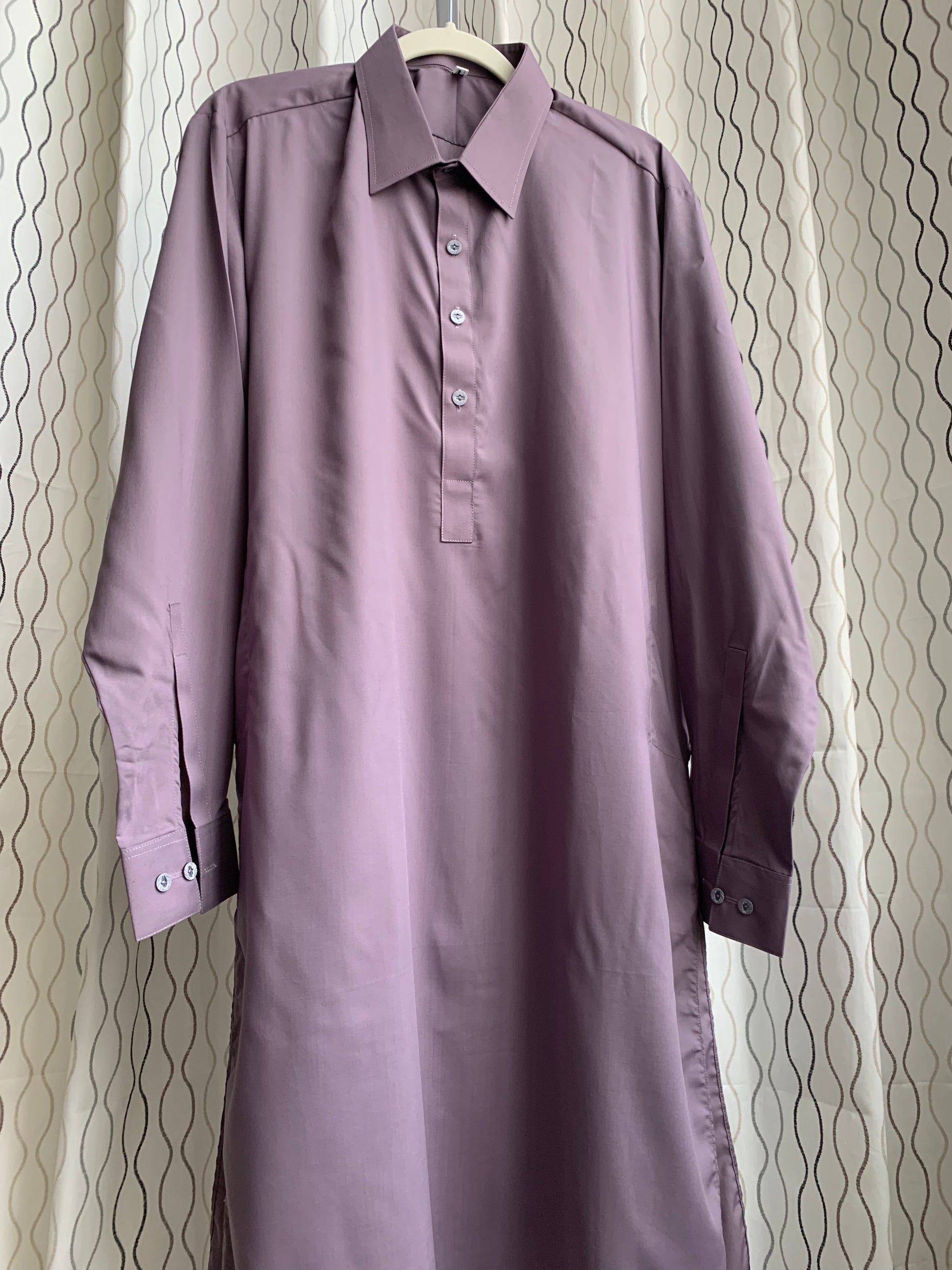 Introducing first time Online Custom Tailored Shalwar Kameez for Men. Send us your Desire Size and we will Stitch it for you! Contact us anytime at info@SaharaModestwear.com, we will be glad to answer your questions. 