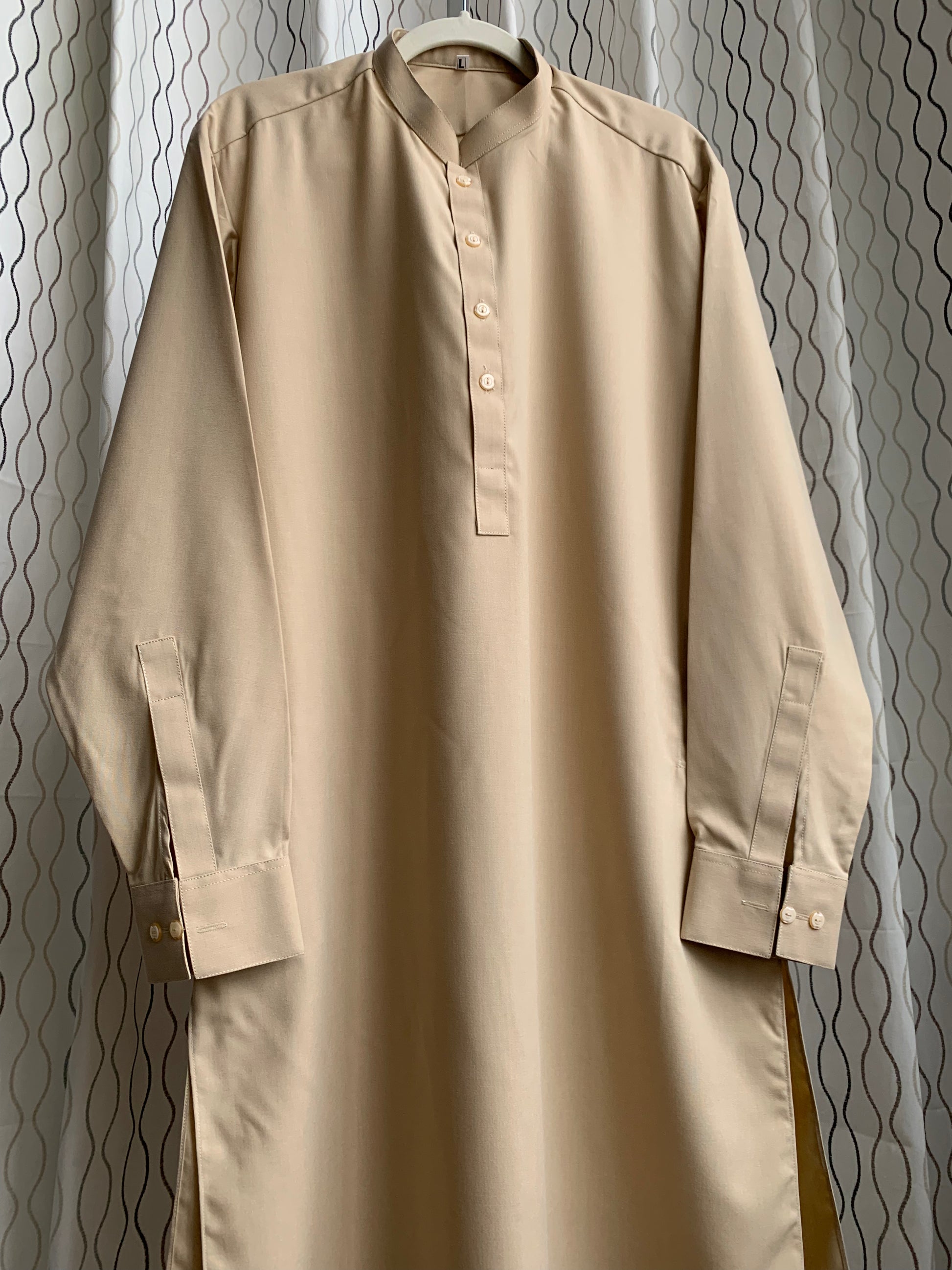 Introducing first time Online Custom Tailored Shalwar Kameez for Men. Send us your Desire Size and we will Stitch it for you! Contact us anytime at info@SaharaModestwear.com, we will be glad to answer your questions. 