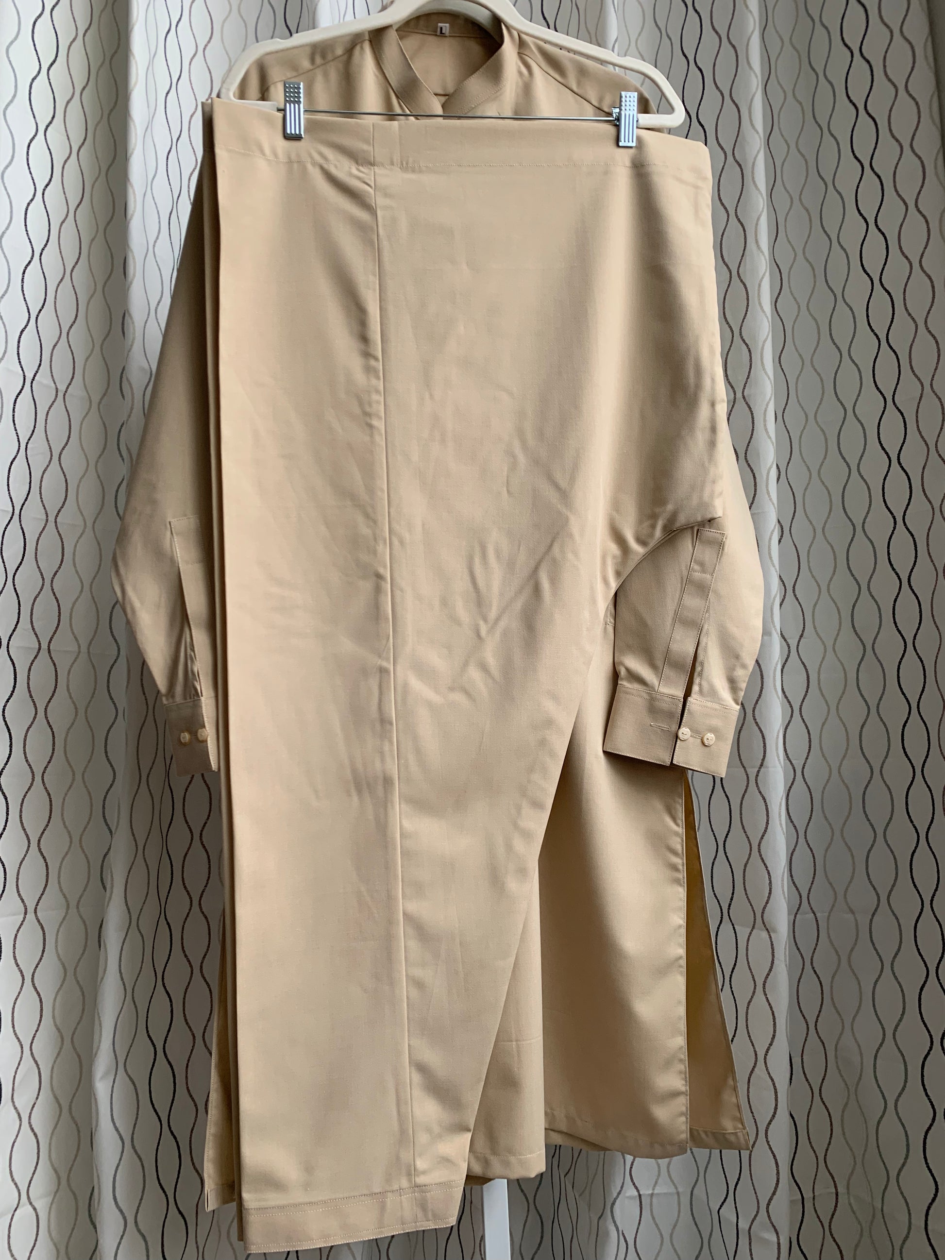 Introducing first time Online Custom Tailored Shalwar Kameez for Men. Send us your Desire Size and we will Stitch it for you! Contact us anytime at info@SaharaModestwear.com, we will be glad to answer your questions. 