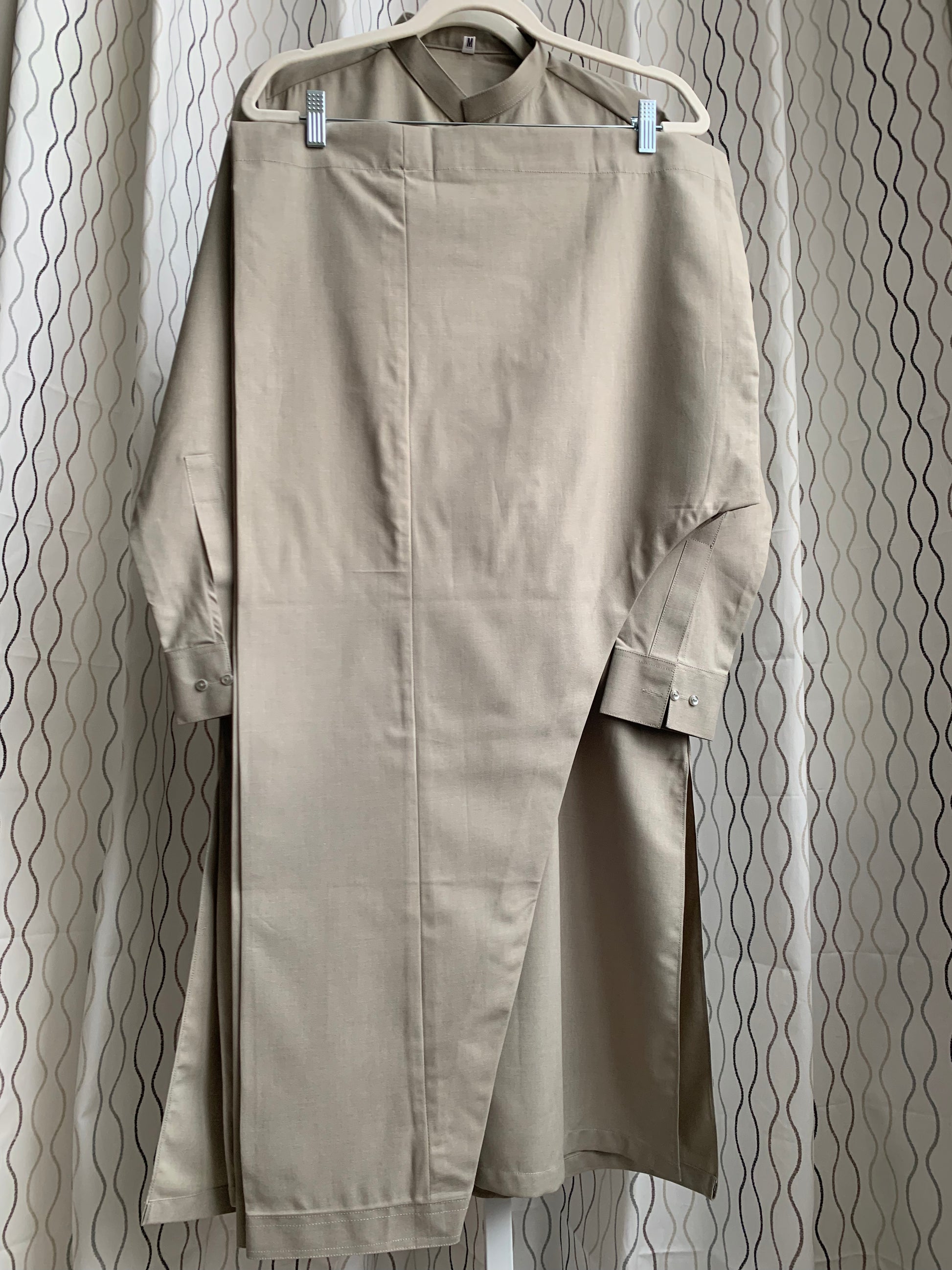 Introducing first time Online Custom Tailored Shalwar Kameez for Men. Send us your Desire Size and we will Stitch it for you! Contact us anytime at info@SaharaModestwear.com, we will be glad to answer your questions. 
